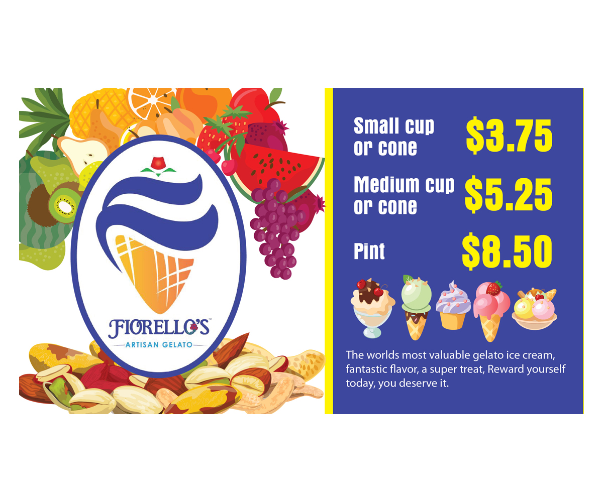 Menu Design by GraphicTec for this project | Design #22607429