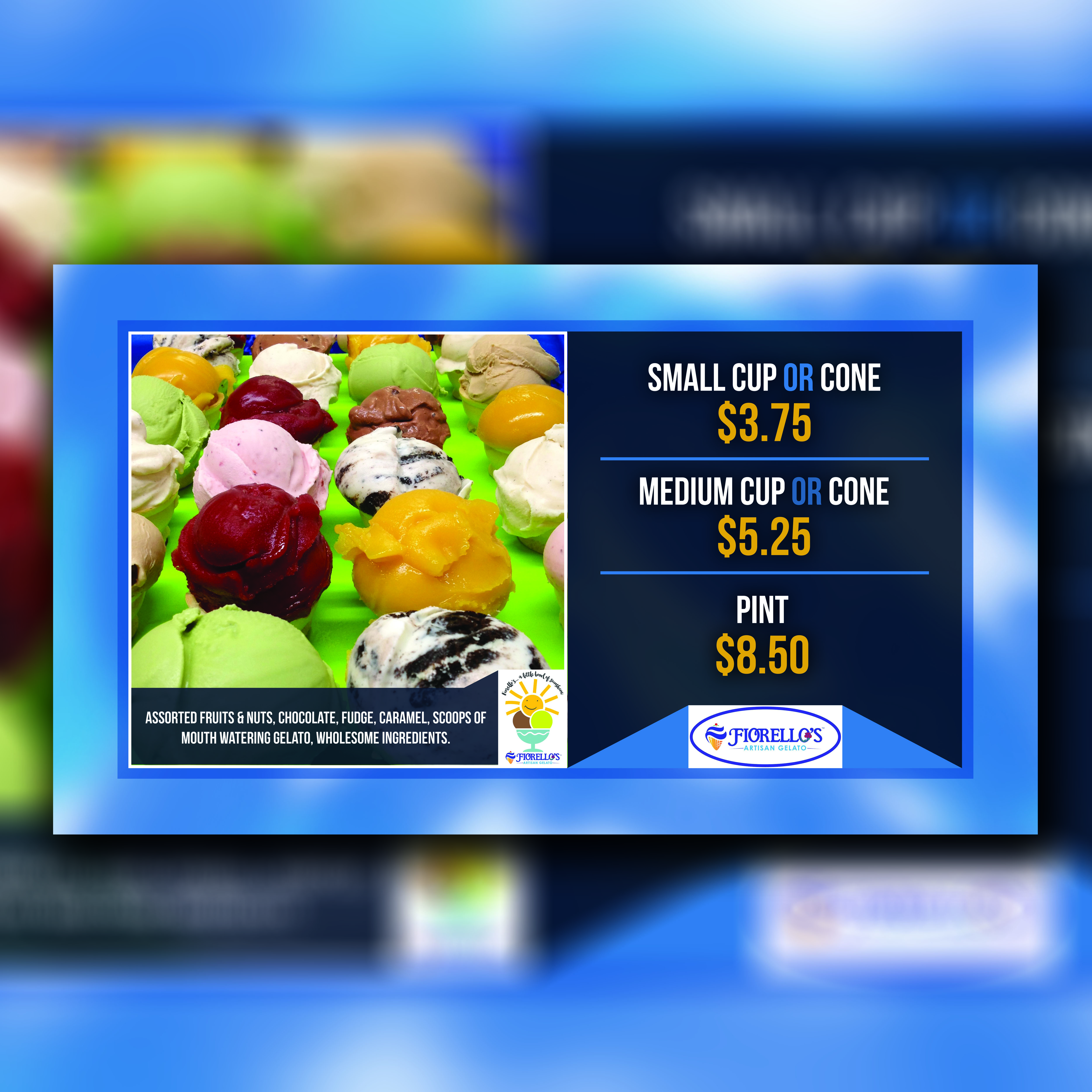 Menu Design by 90degree for this project | Design #22646938