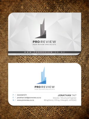 Business Card Design by Sandaruwan for Pro Review | Design #22597208