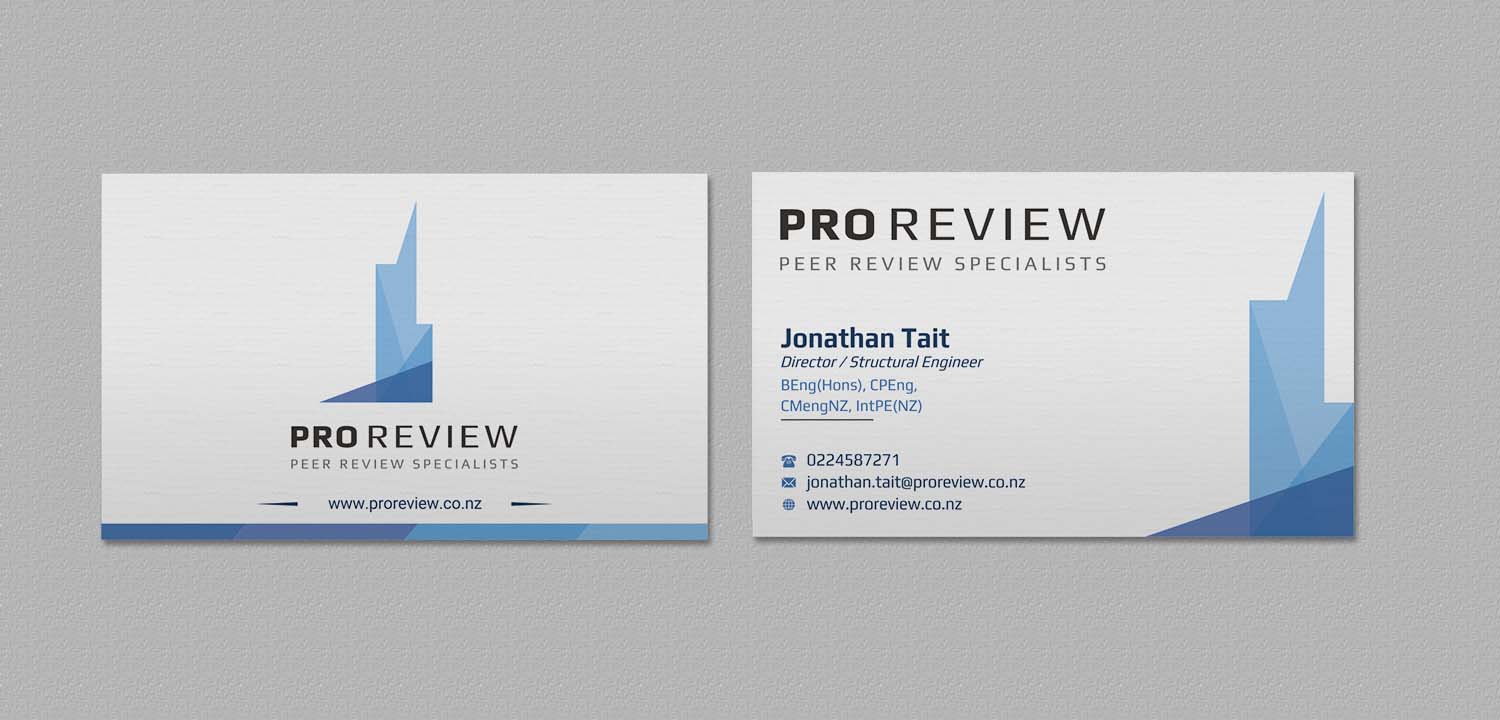 Design de Carte de Visite par INDIAN_Ashok pour Pro Review | Design #22599419