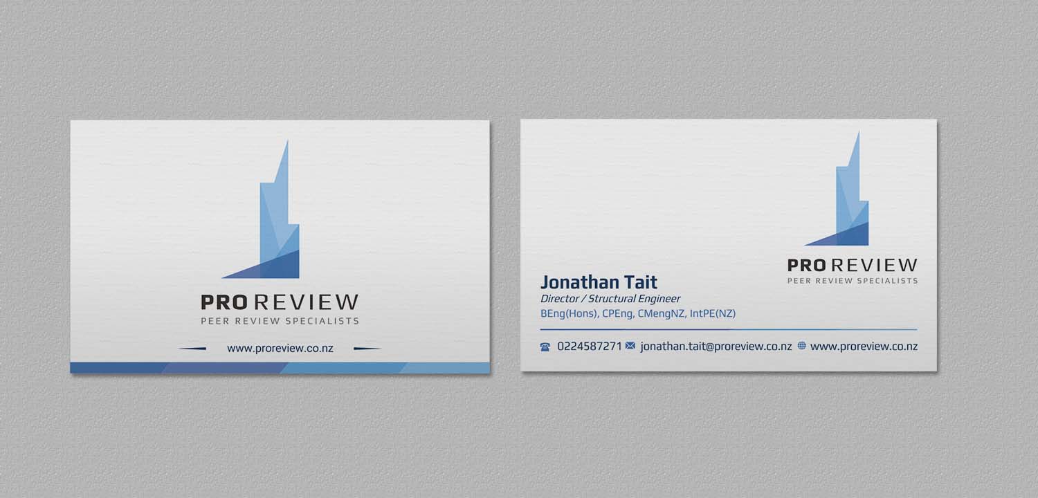 Visitenkarten-Design von INDIAN_Ashok für Pro Review | Design #22599423