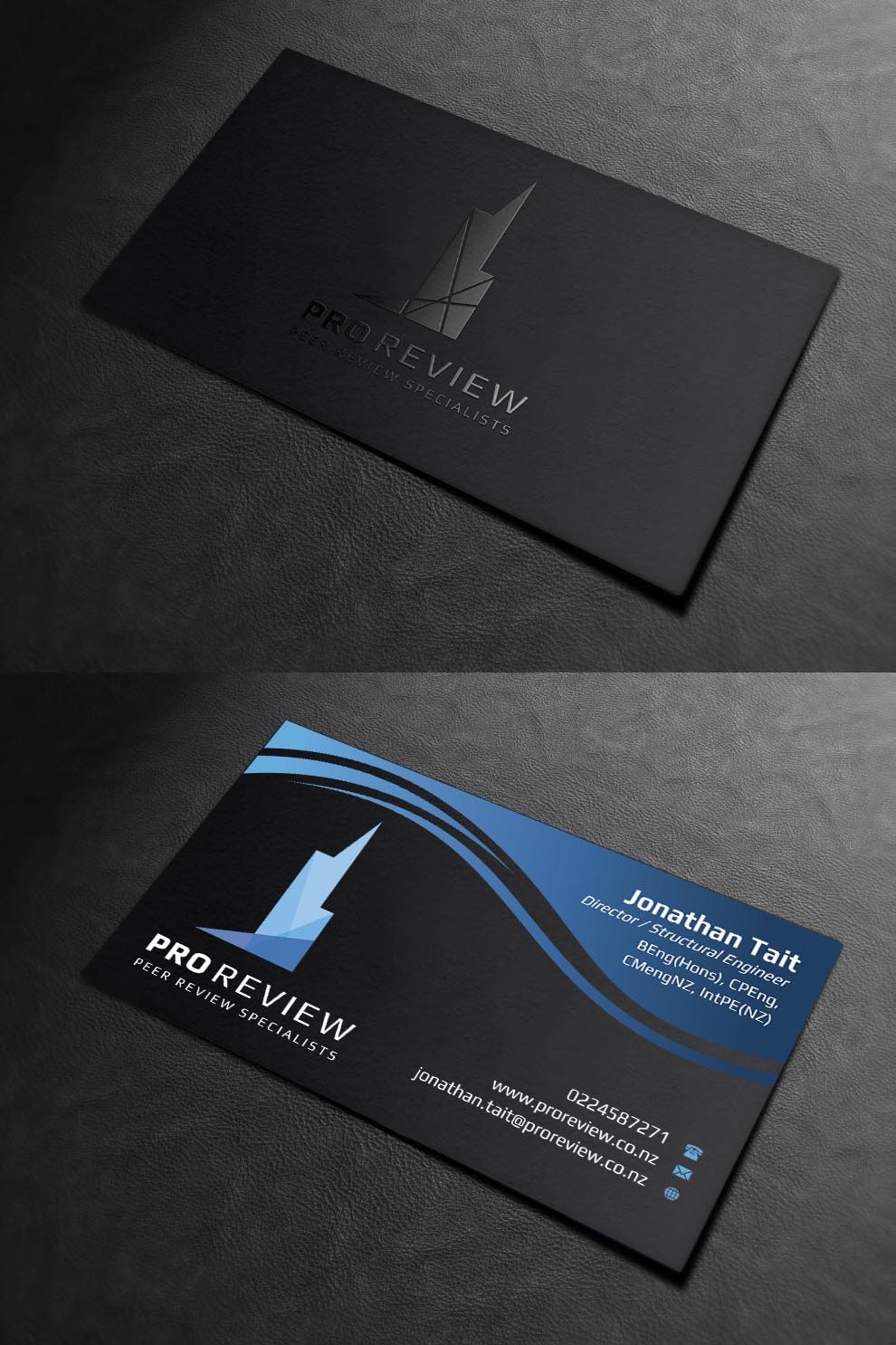 Business Card Design by INDIAN_Ashok for Pro Review | Design #22599647