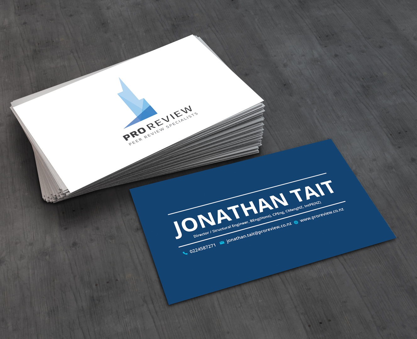 Business Card Design by AbyJohns for Pro Review | Design #22599545