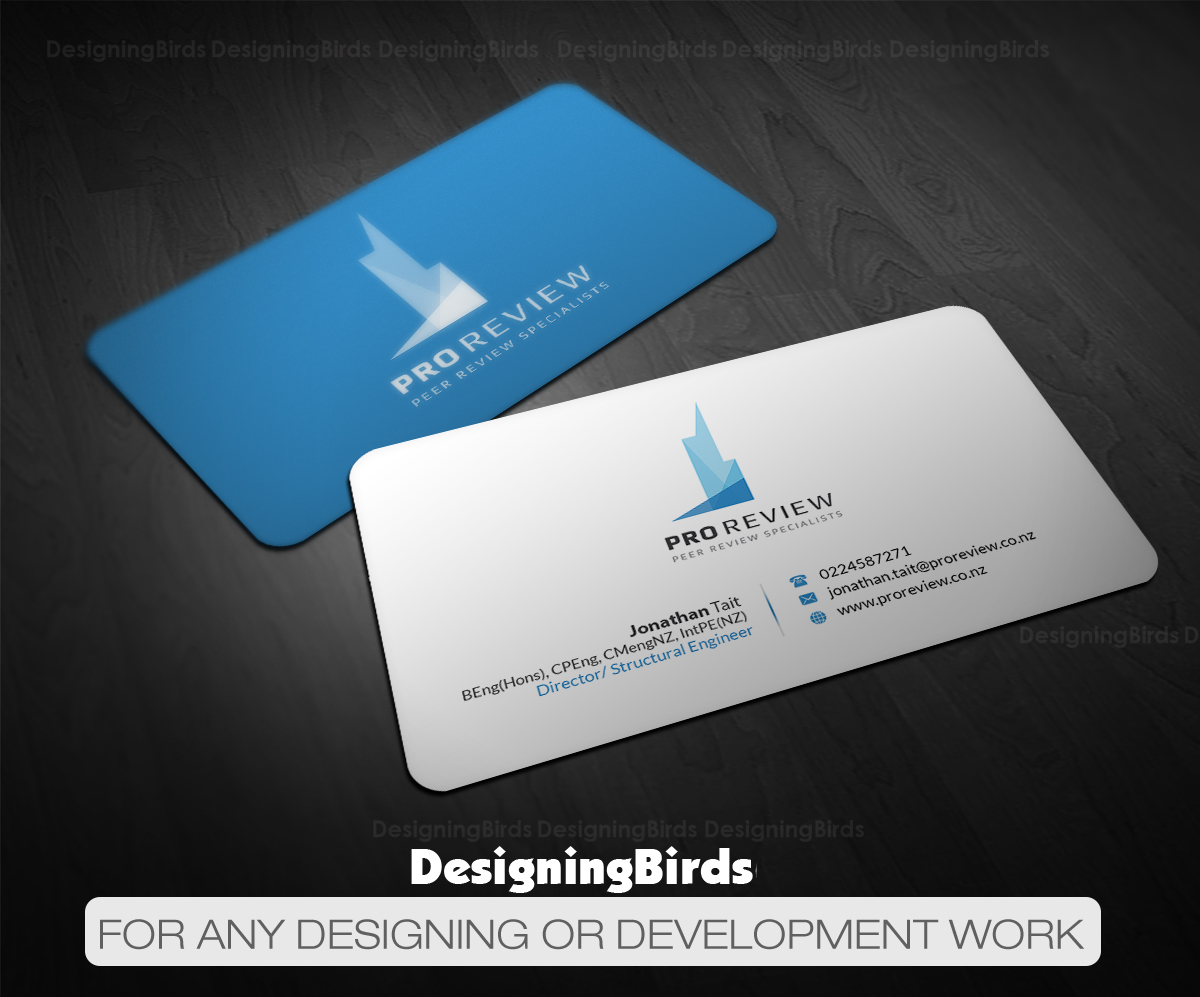 Business Card Design by Designing Birds for Pro Review | Design #22599585