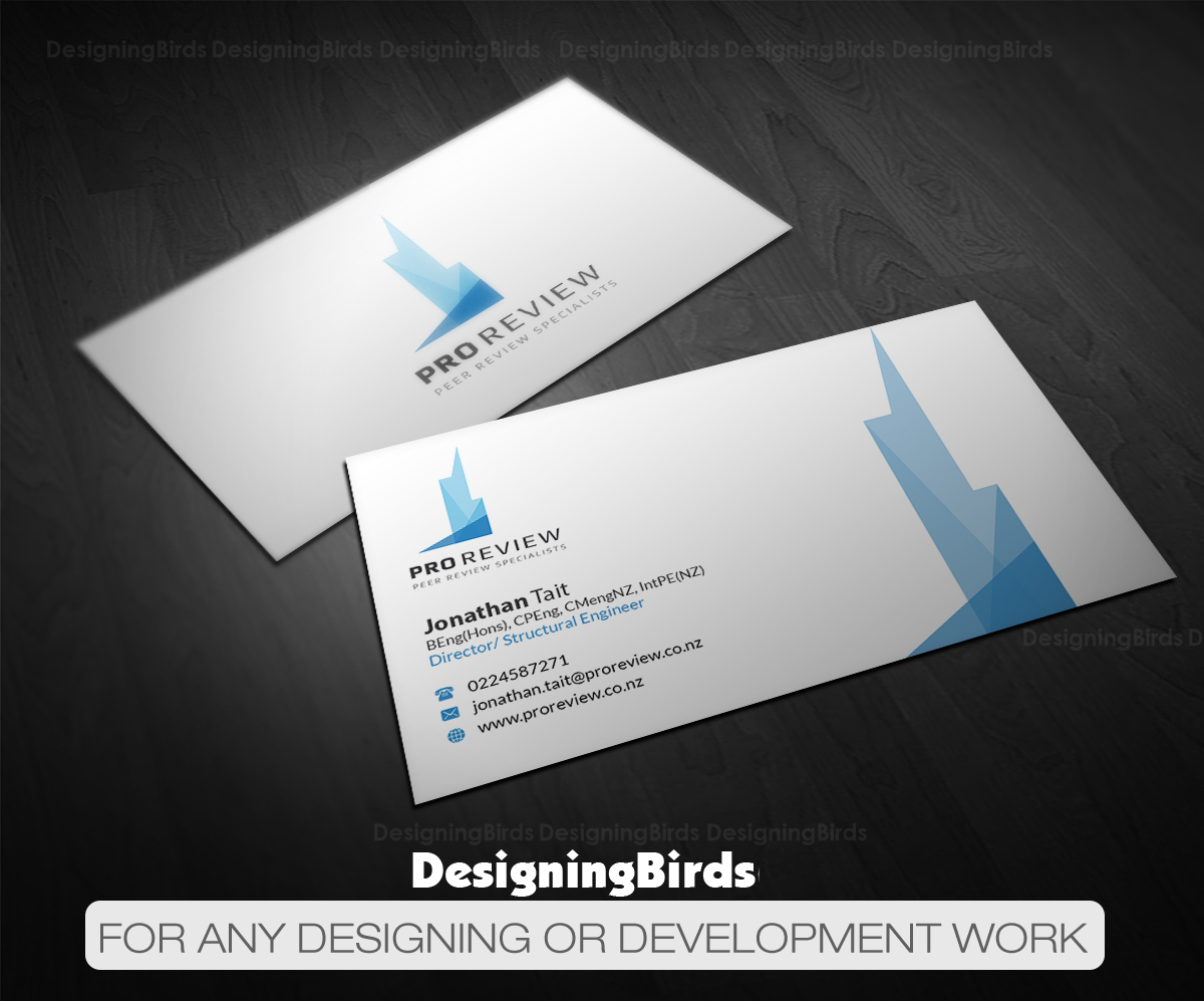 Business Card Design by Designing Birds for Pro Review | Design #22599976