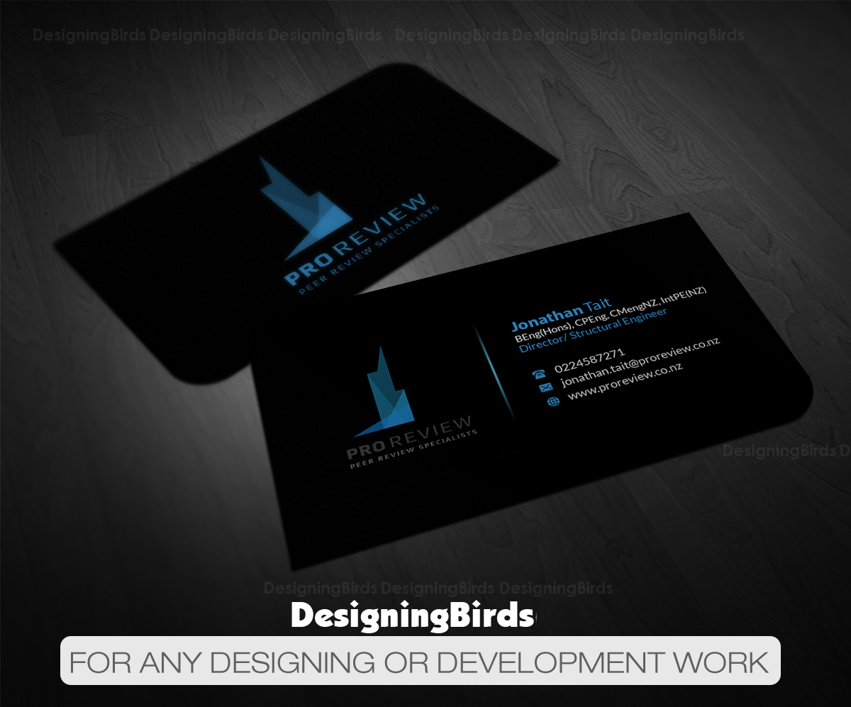 Business Card Design by Designing Birds for Pro Review | Design #22600271