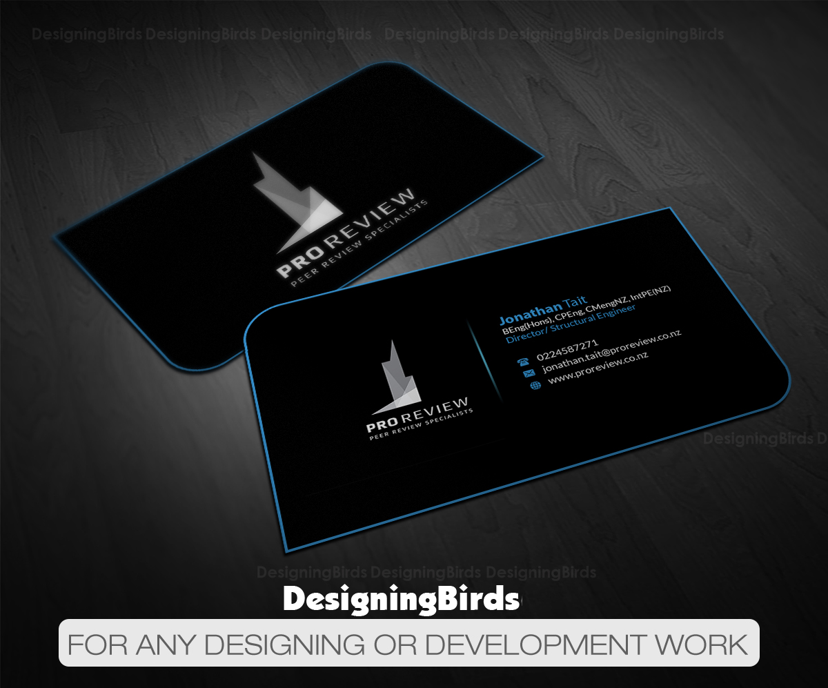 Business Card Design by Designing Birds for Pro Review | Design #22600273