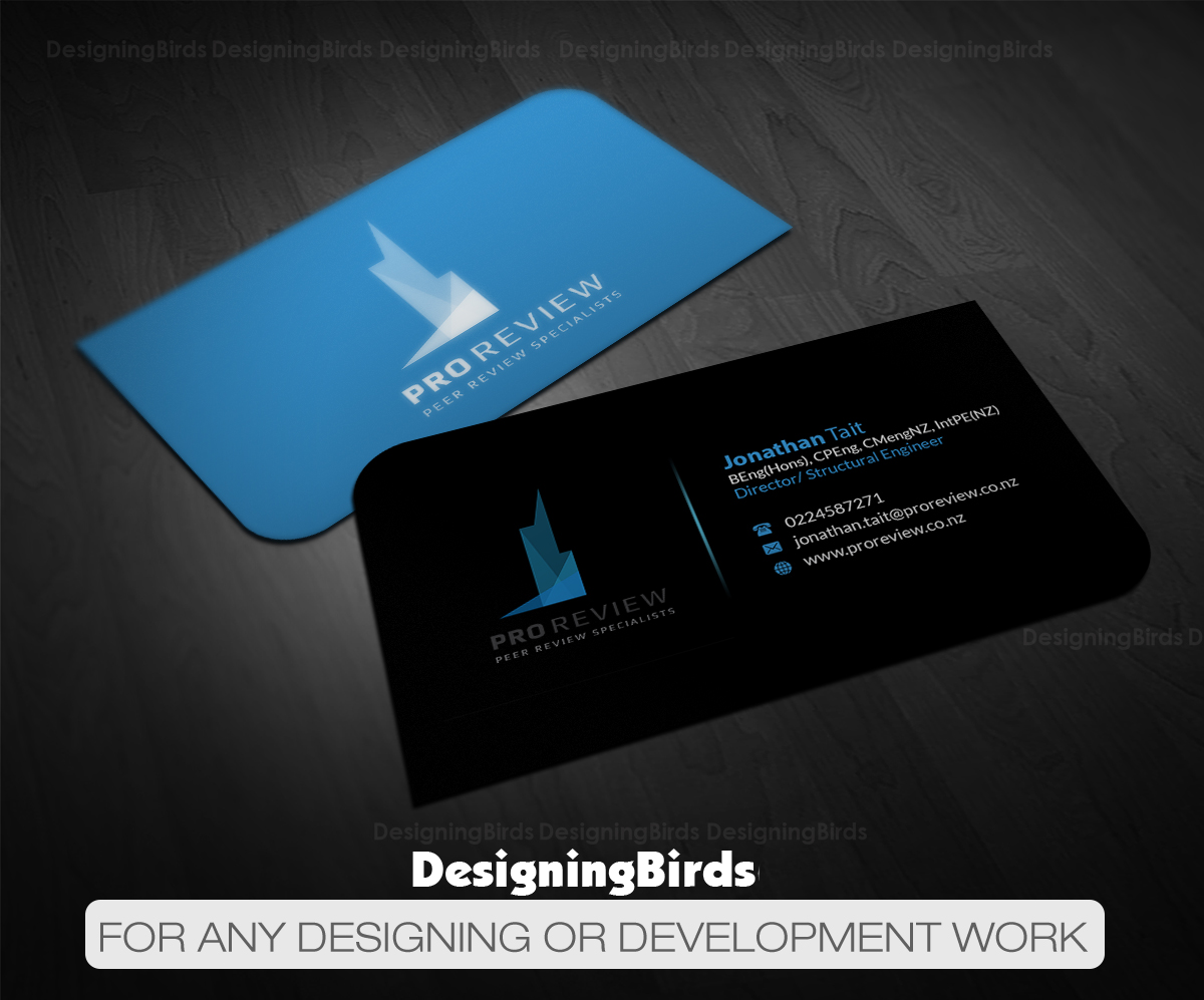 Business Card Design by Designing Birds for Pro Review | Design #22601934