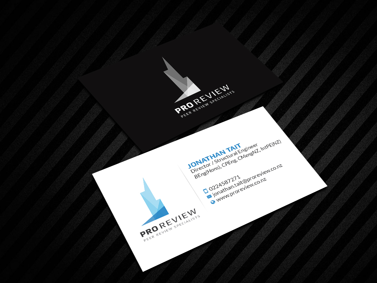 Business Card Design by Creations Box 2015 for Pro Review | Design #22596627