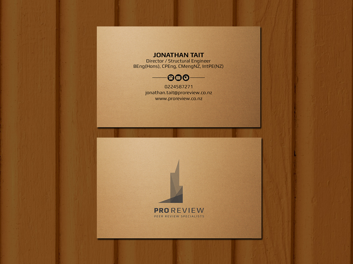 Business Card Design by Creations Box 2015 for Pro Review | Design #22597431
