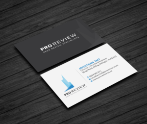Visitenkarten-Design von Creations Box 2015 für Pro Review | Design: #22600111