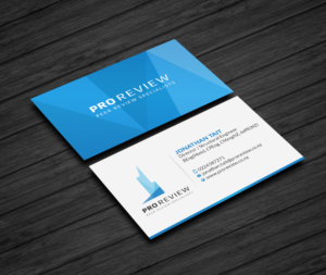Visitenkarten-Design von Creations Box 2015 für Pro Review | Design: #22600112