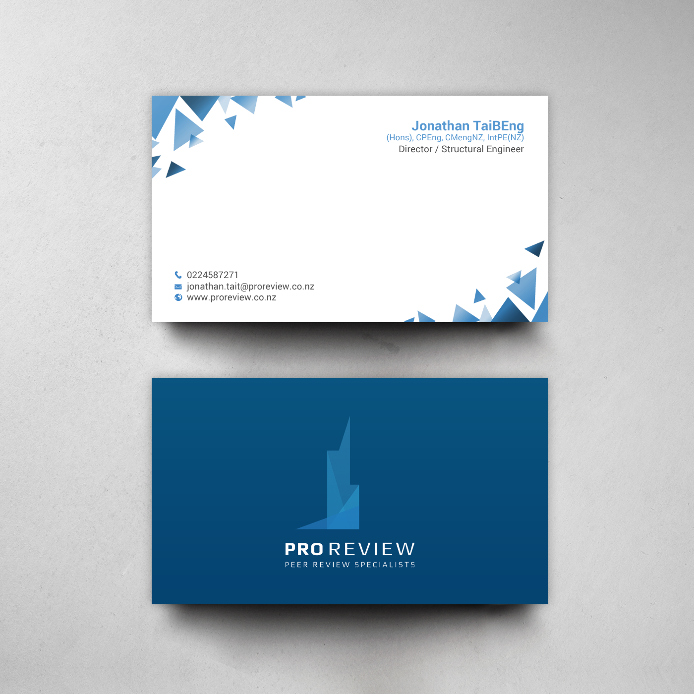 Business Card Design by chandrayaan.creative for Pro Review | Design #22596815