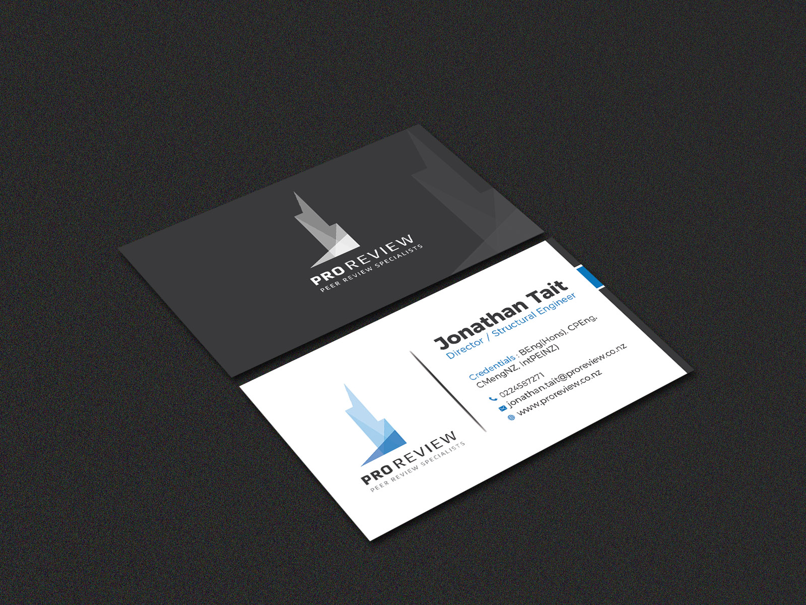 Business Card Design by m.chykhy for Pro Review | Design #22632360