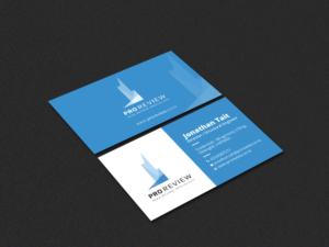 Diseño de Tarjeta de Presentación por m.chykhy para Pro Review | Diseño: #22632387