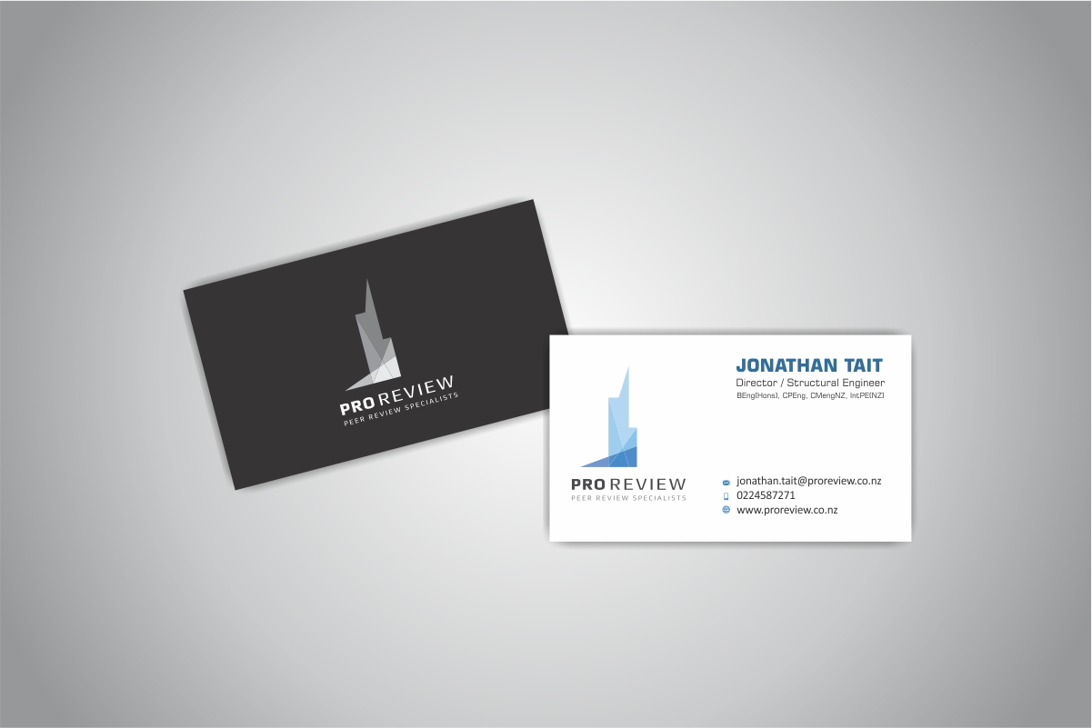 Business Card Design by Dave Paresh for Pro Review | Design #22616374