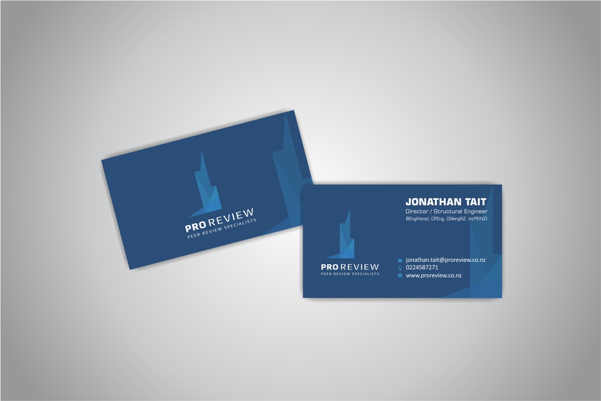 Business Card Design by Dave Paresh for Pro Review | Design #22616375
