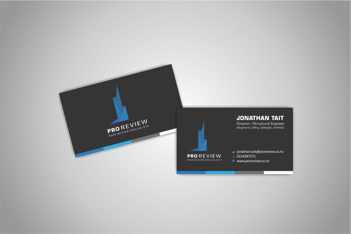 Business Card Design by Dave Paresh for Pro Review | Design #22616376