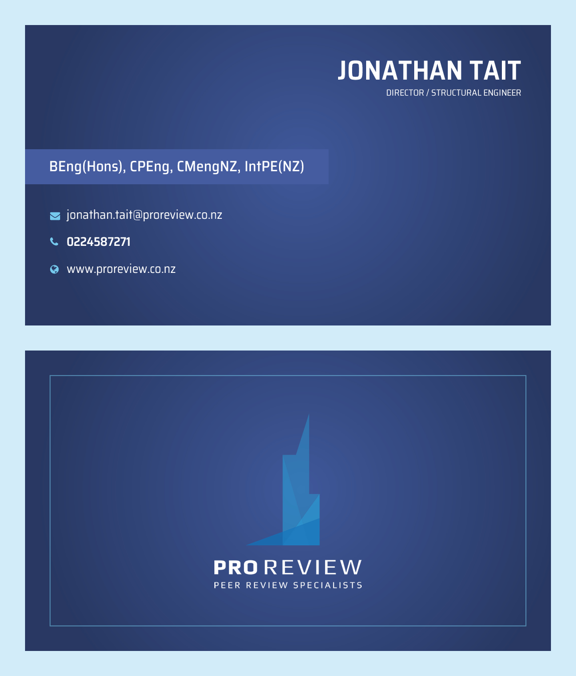 Business Card Design by KV_16 for Pro Review | Design #22597613