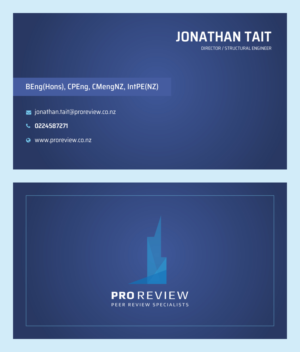Business Card Design by KV_16 for Pro Review | Design: #22597613