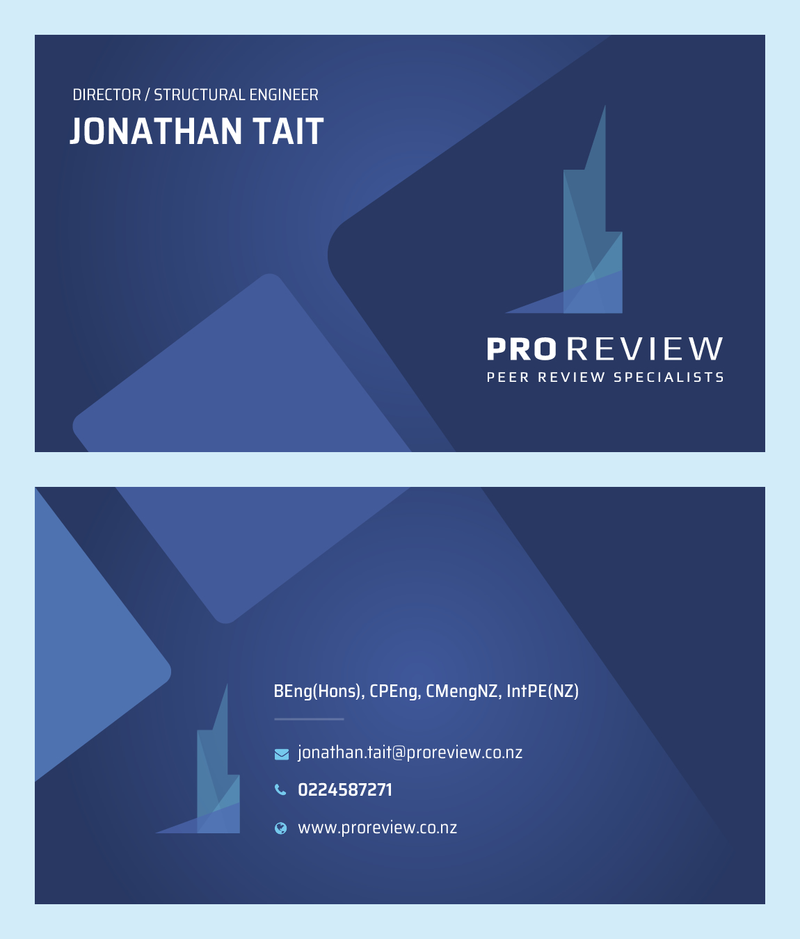 Business Card Design by KV_16 for Pro Review | Design #22598225