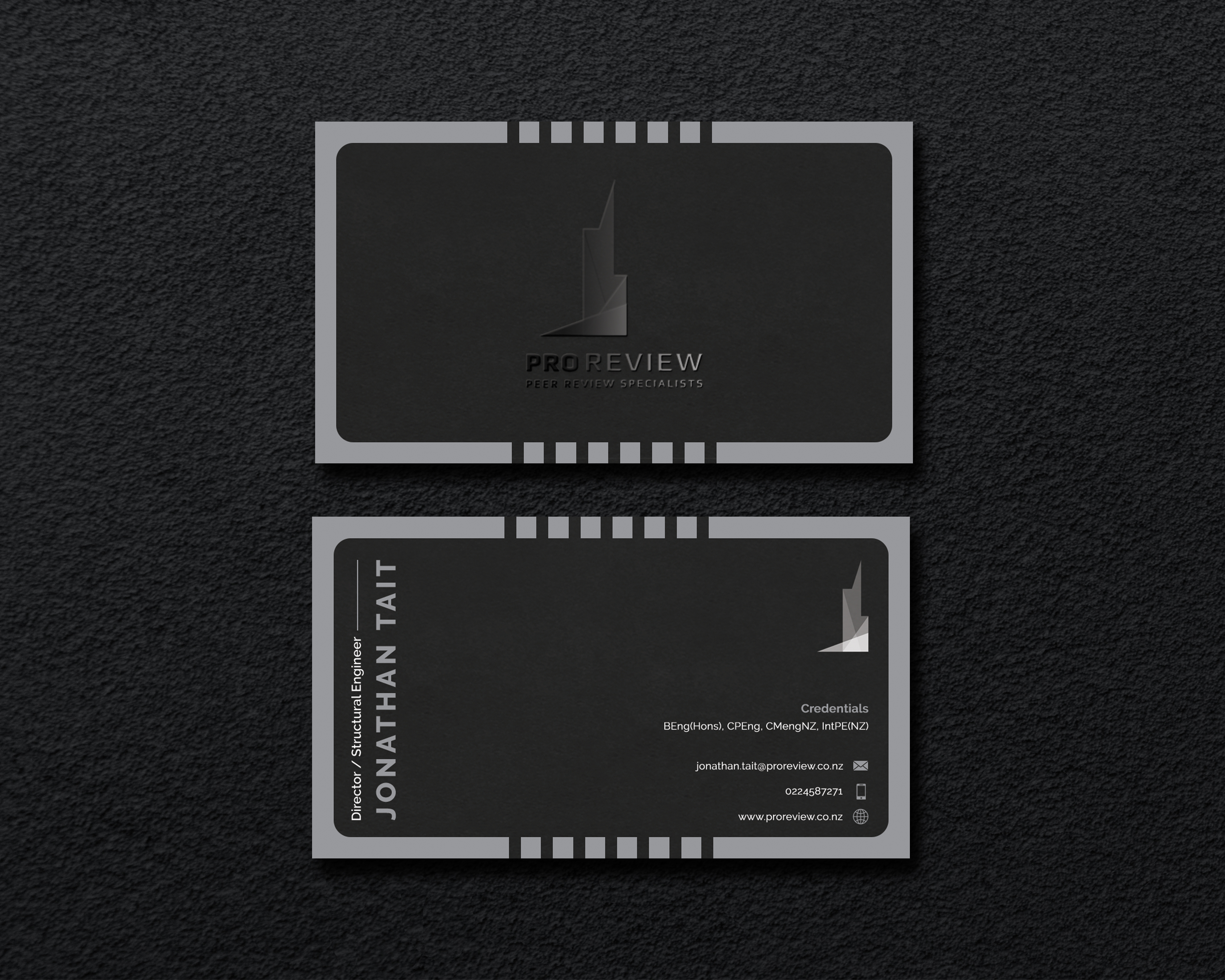 Business Card Design by webric for Pro Review | Design #22637137