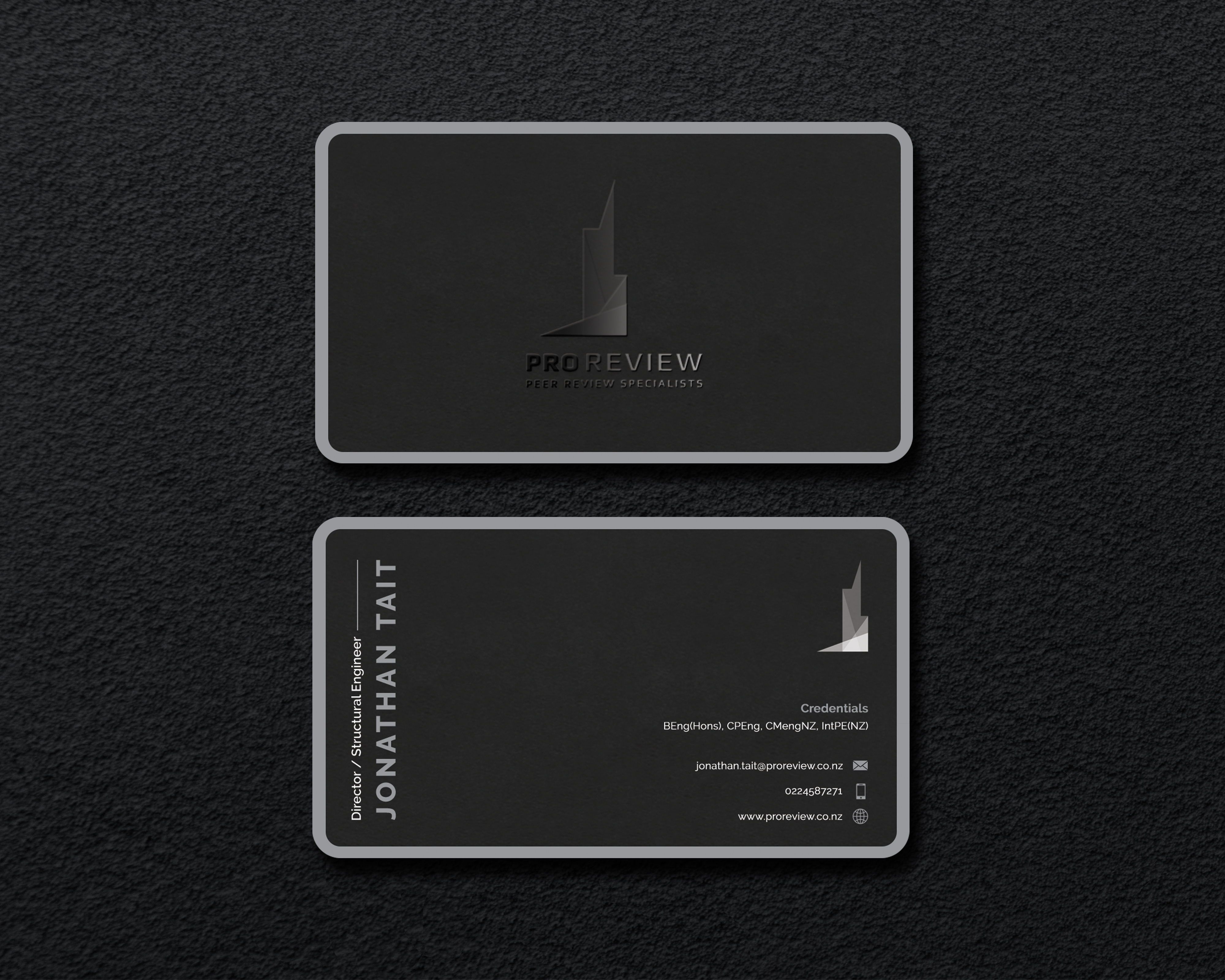 Business Card Design by webric for Pro Review | Design #22637471