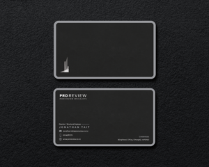 Business Card Design by webric for Pro Review | Design: #22647692