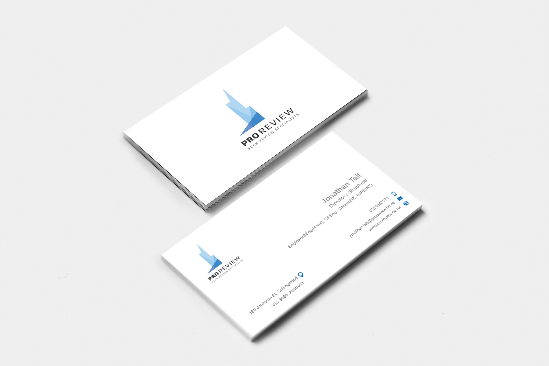 Business Card Design by creativziner for Pro Review | Design #22607158
