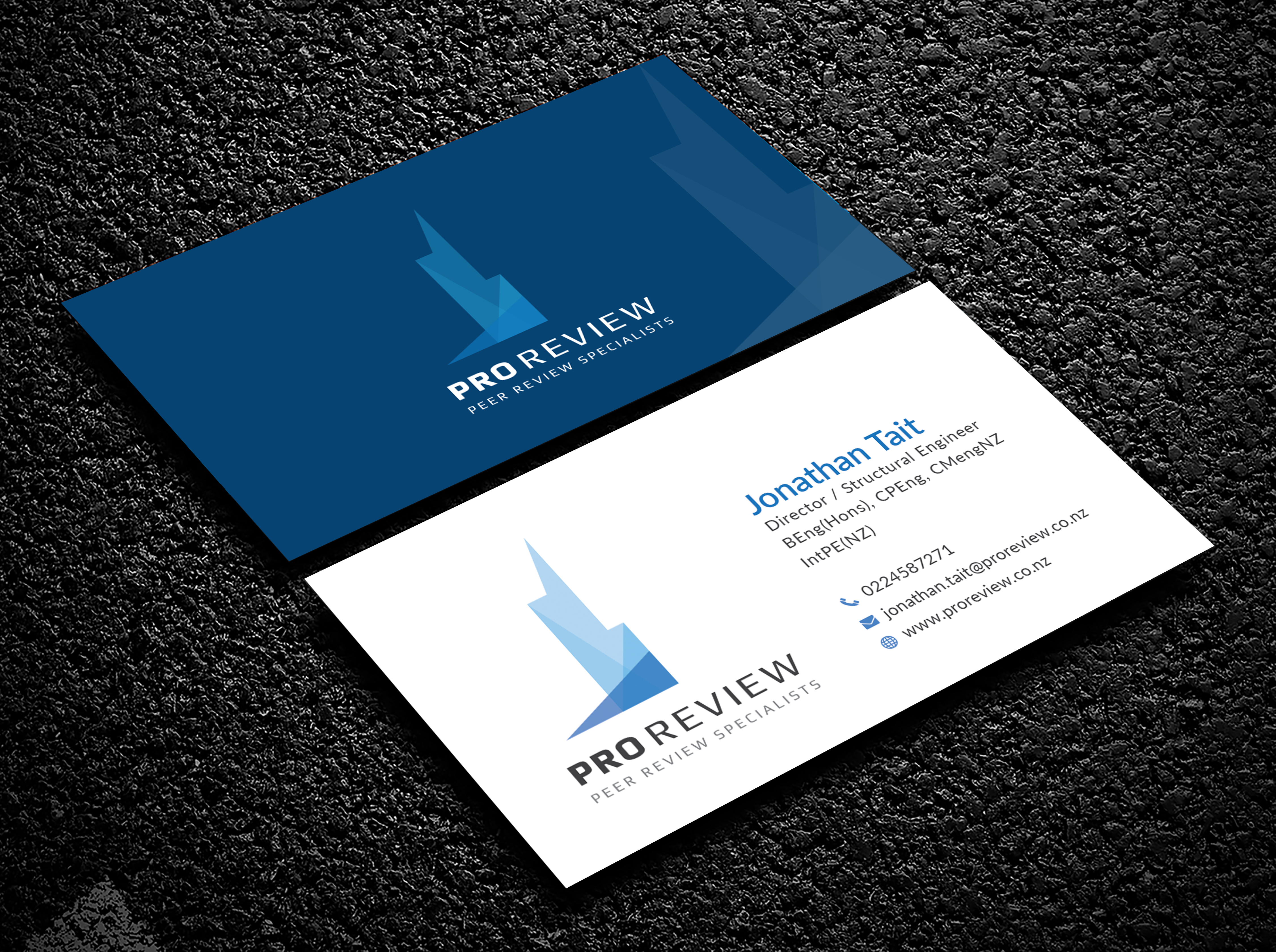 Business Card Design by Bold Pixels for Pro Review | Design #22595389