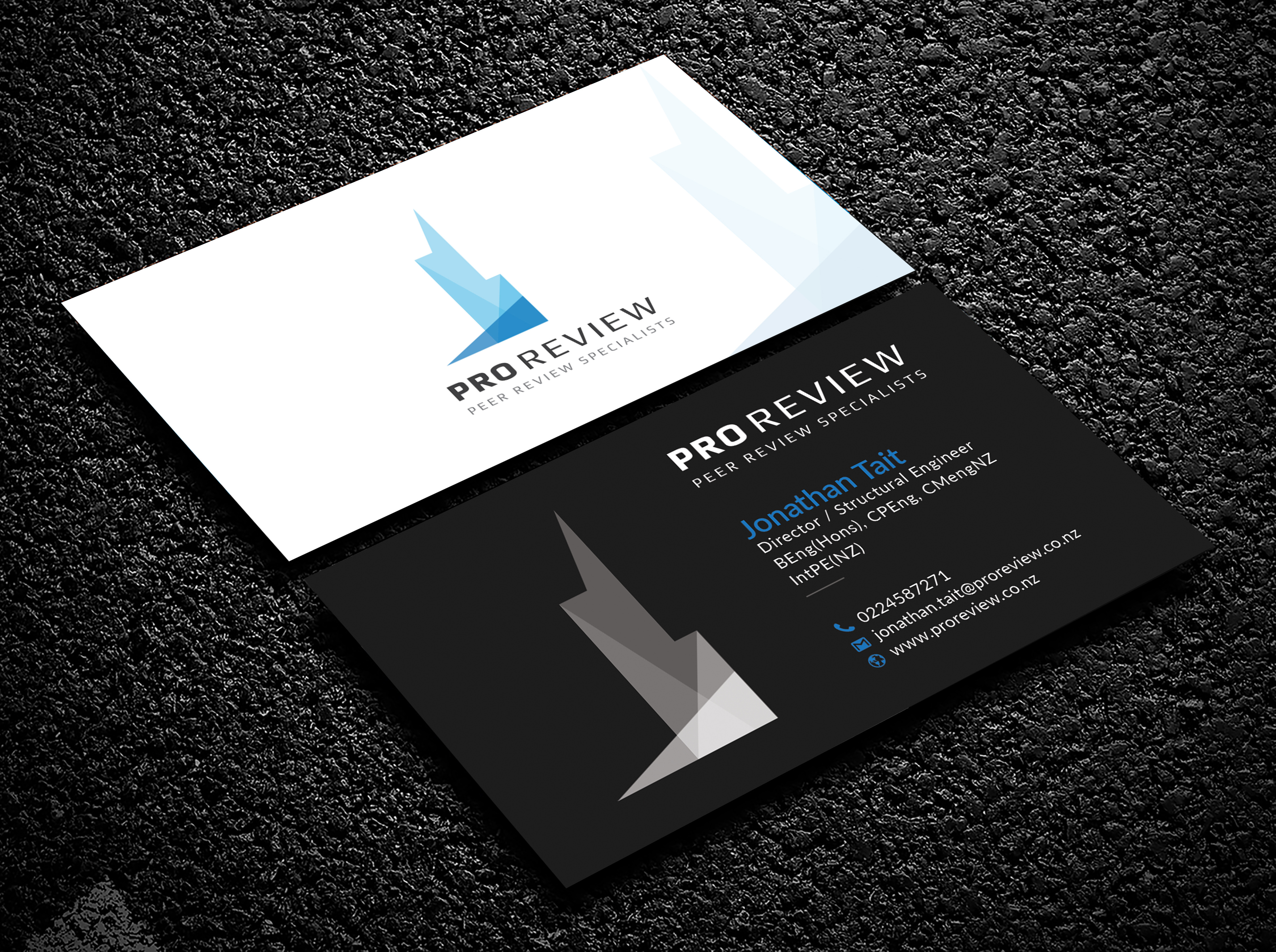 Business Card Design by Bold Pixels for Pro Review | Design #22601171