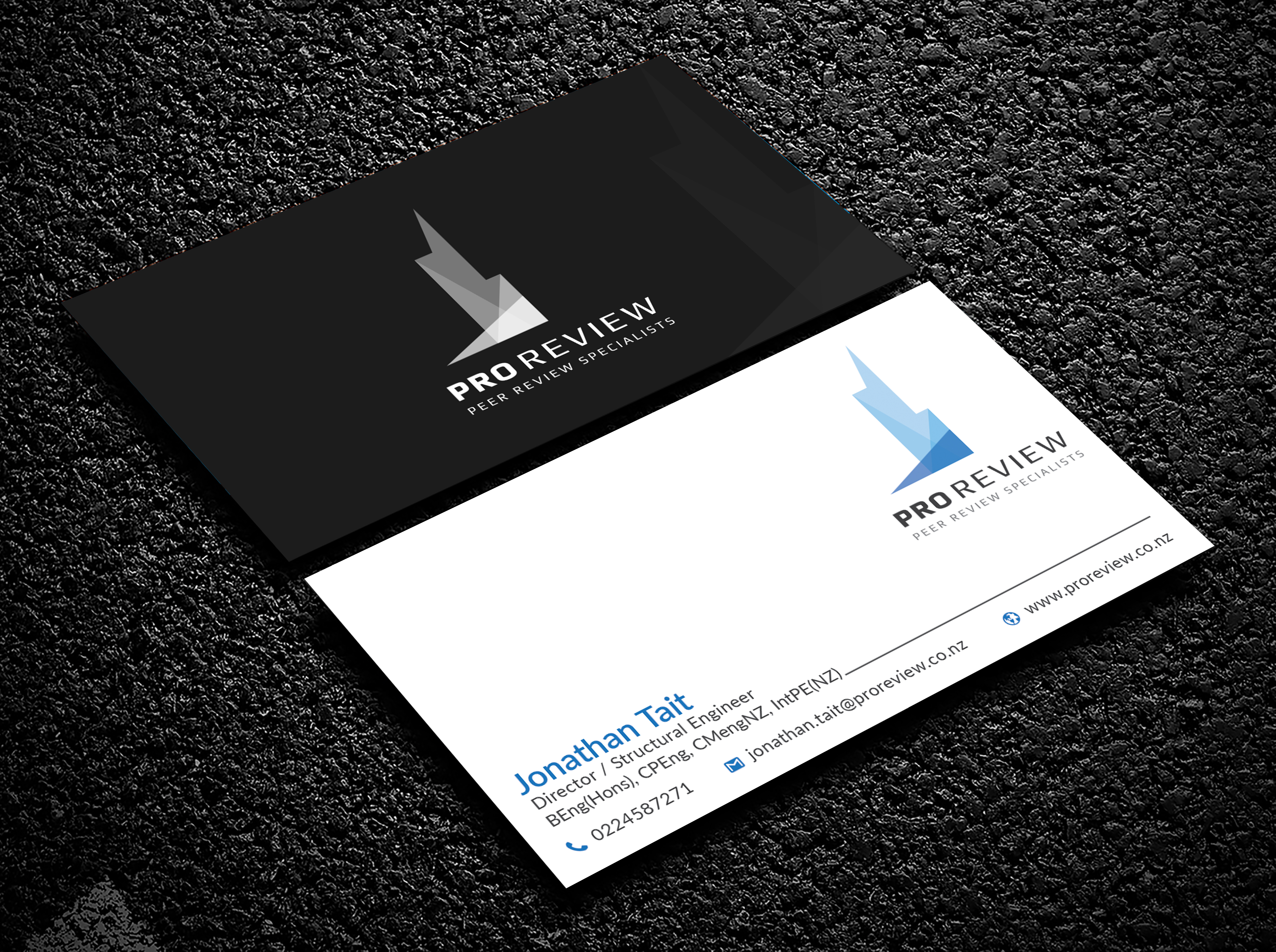 Business Card Design by Bold Pixels for Pro Review | Design #22601290