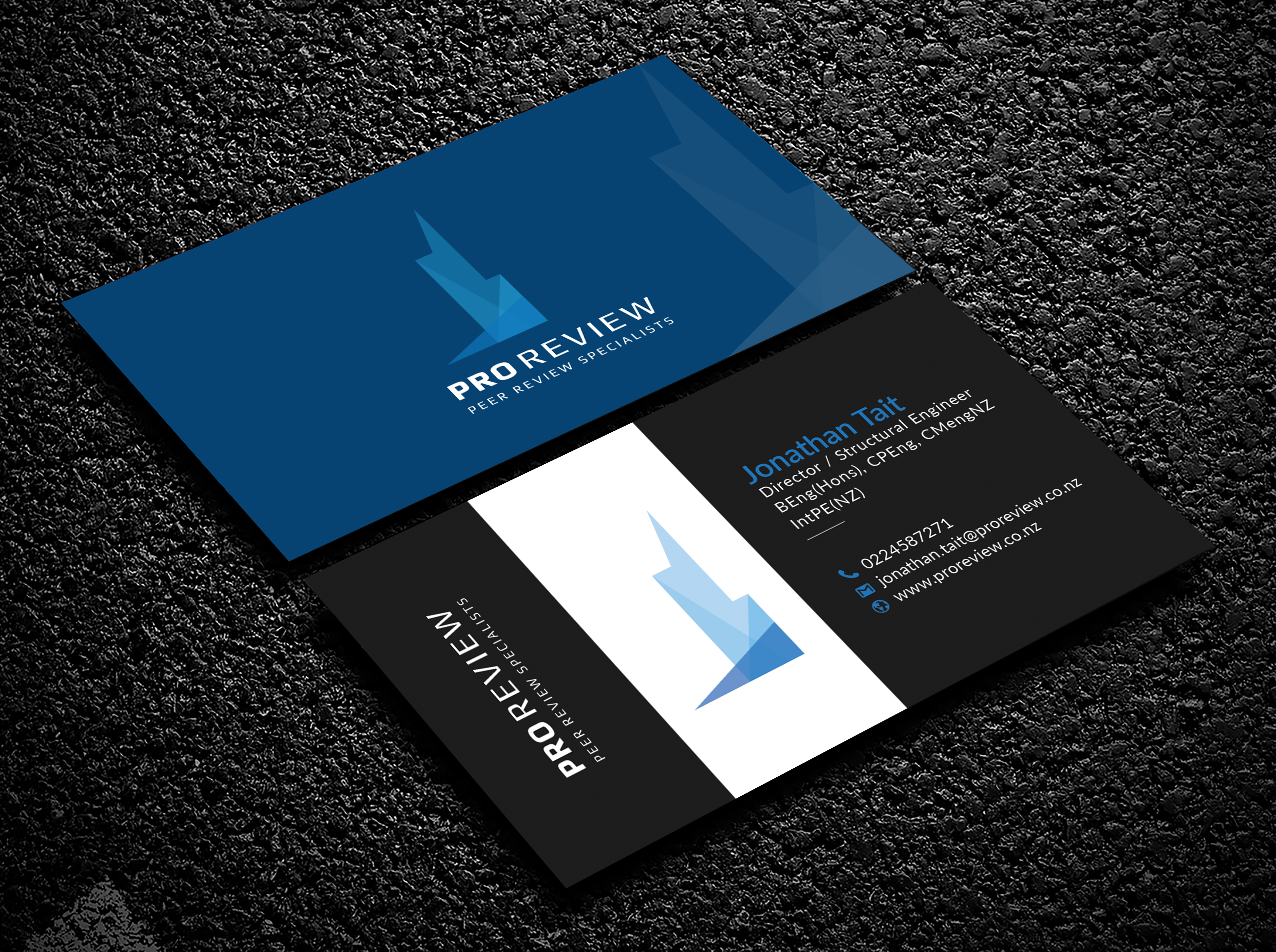 Business Card Design by Bold Pixels for Pro Review | Design #22601337