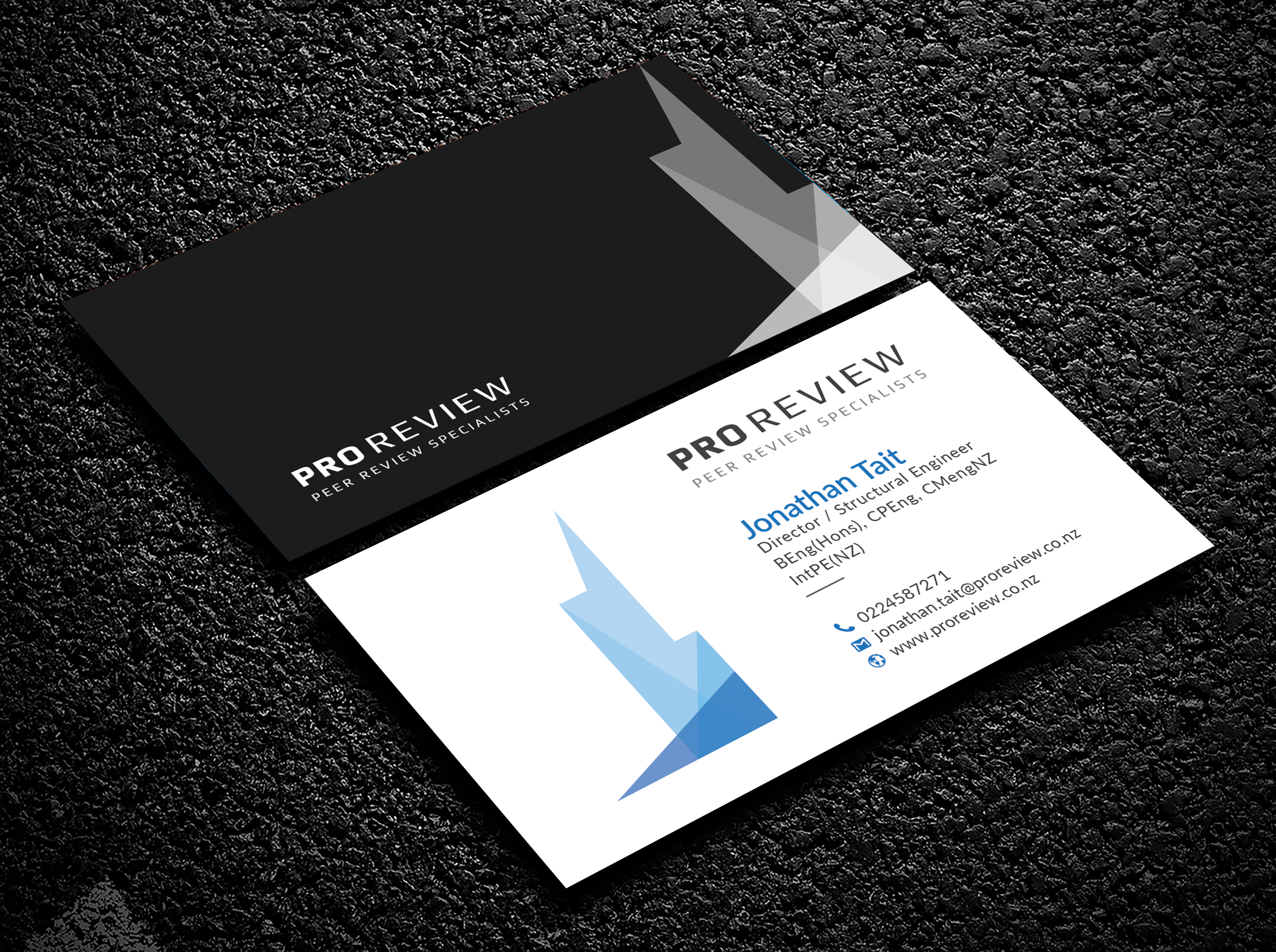 Business Card Design by Bold Pixels for Pro Review | Design #22601381