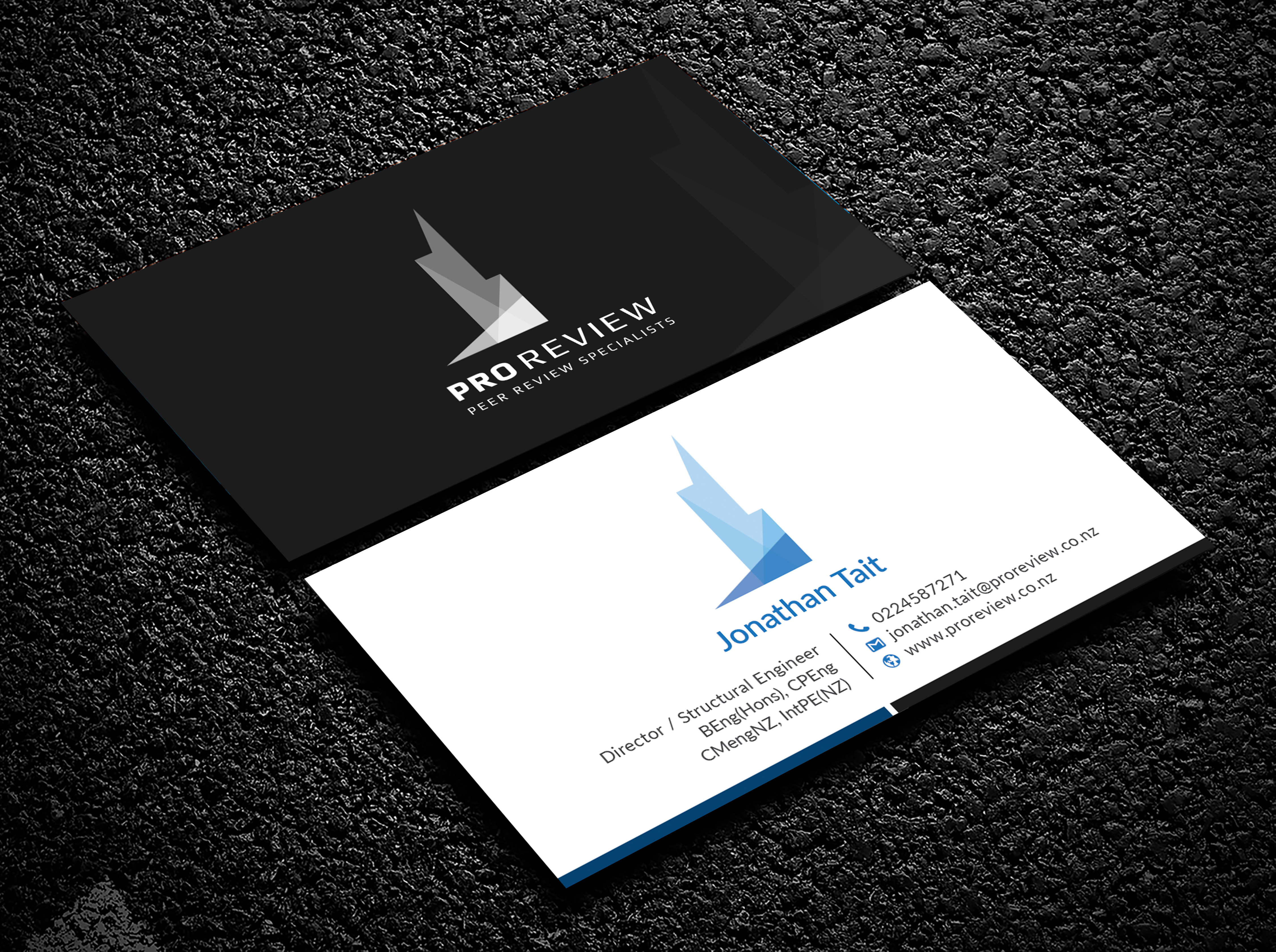 Business Card Design by Bold Pixels for Pro Review | Design #22601382