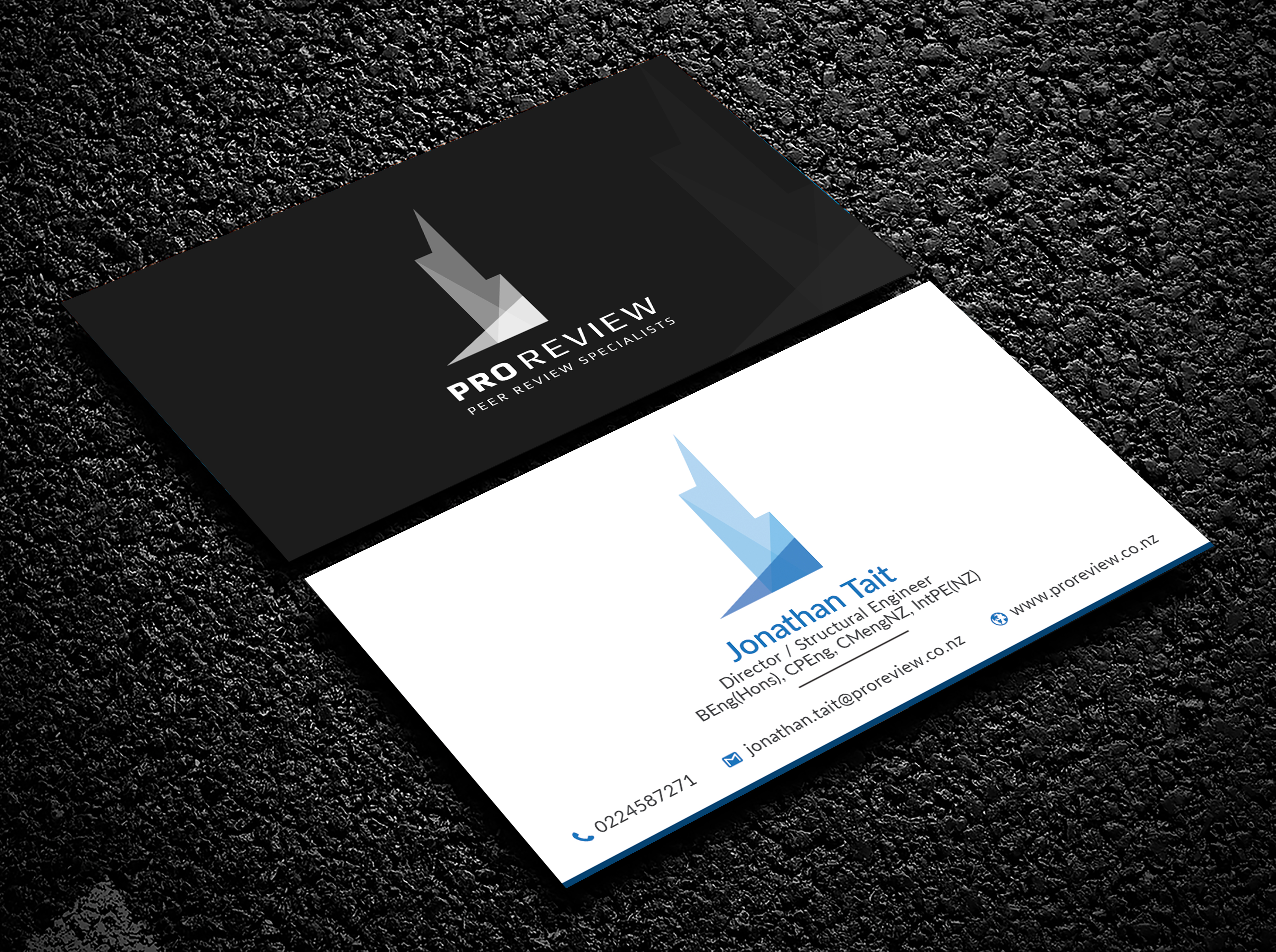 Business Card Design by Bold Pixels for Pro Review | Design #22615399