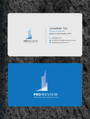 Diseño de Tarjeta de Presentación por zumur 2 para Pro Review | Diseño: #22615651