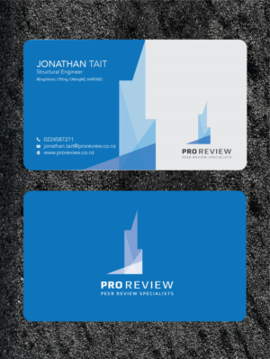 Design de Carte de Visite par zumur 2 pour Pro Review | Design : #22615837