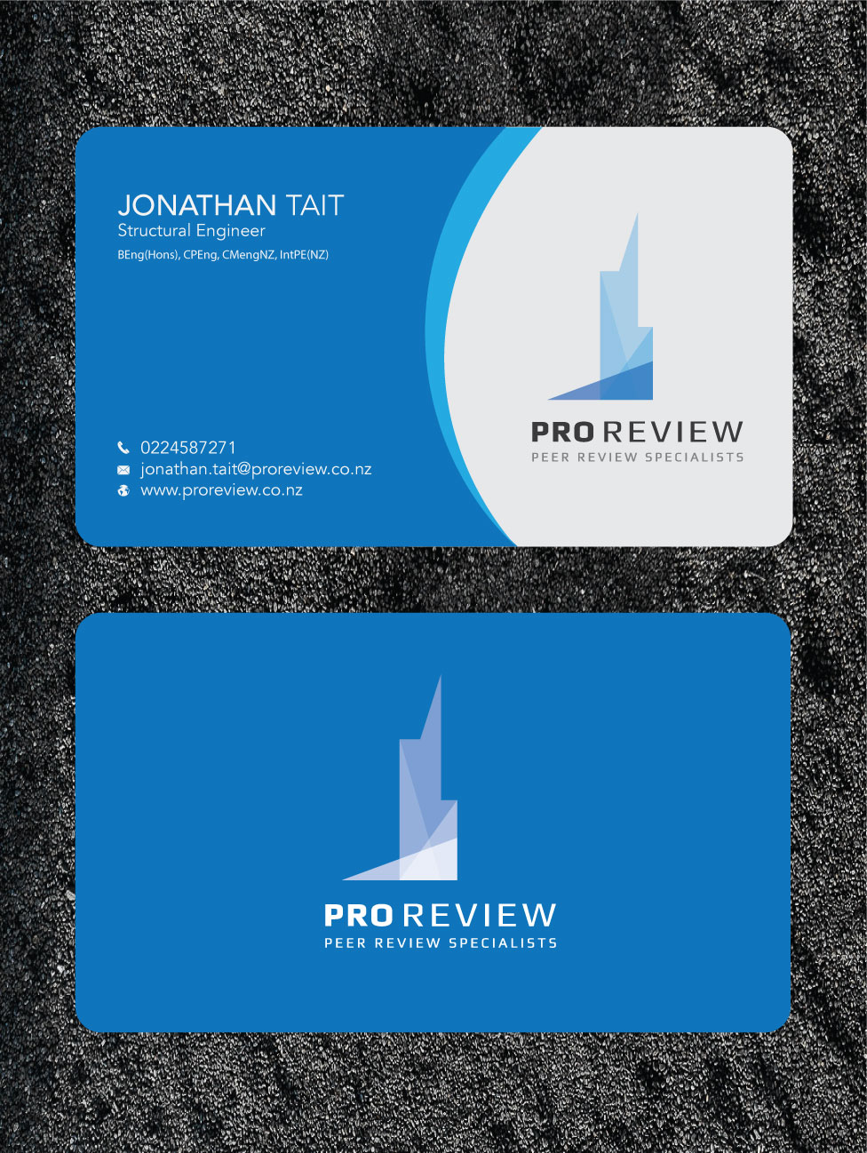 Design de Carte de Visite par zumur 2 pour Pro Review | Design #22615898
