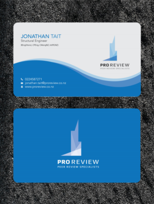 Design de Carte de Visite par zumur 2 pour Pro Review | Design : #22615930