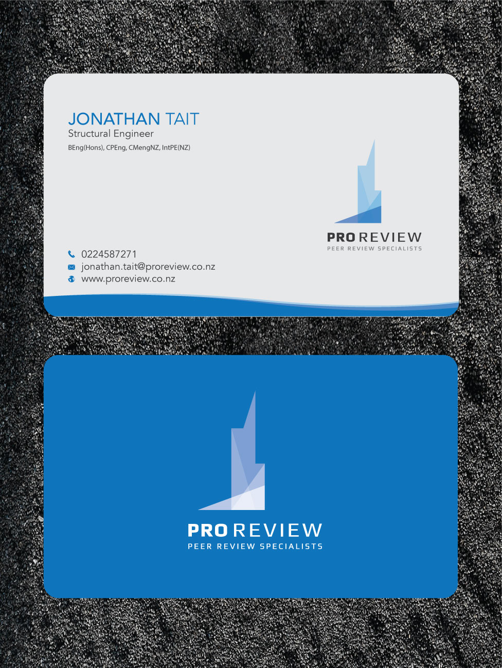 Design de Carte de Visite par zumur 2 pour Pro Review | Design #22615986
