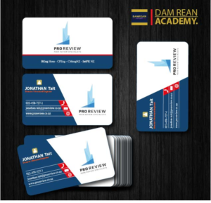 Business Card Design by DamRean1