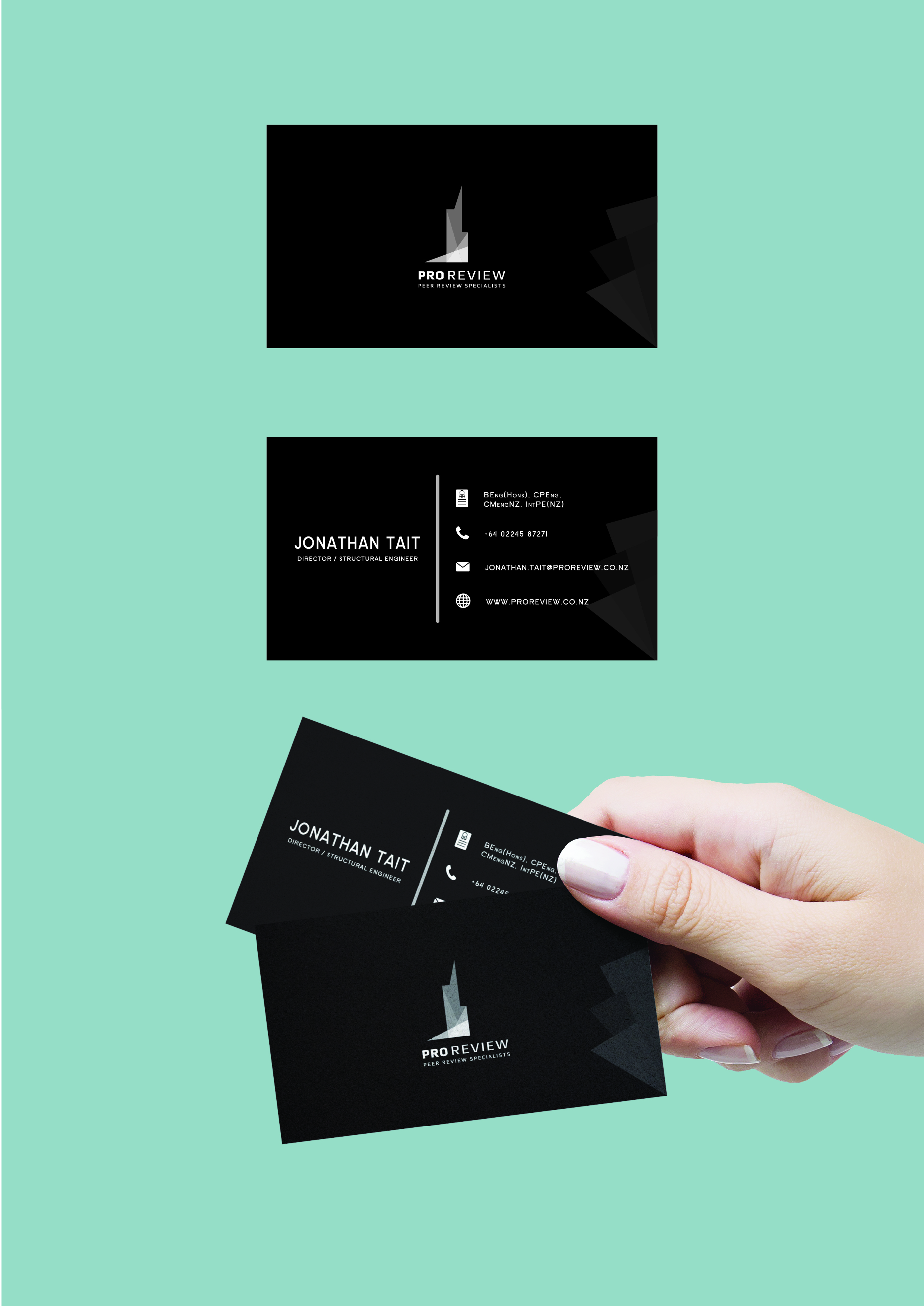 Business Card Design by Divakaran K for Pro Review | Design #22623205