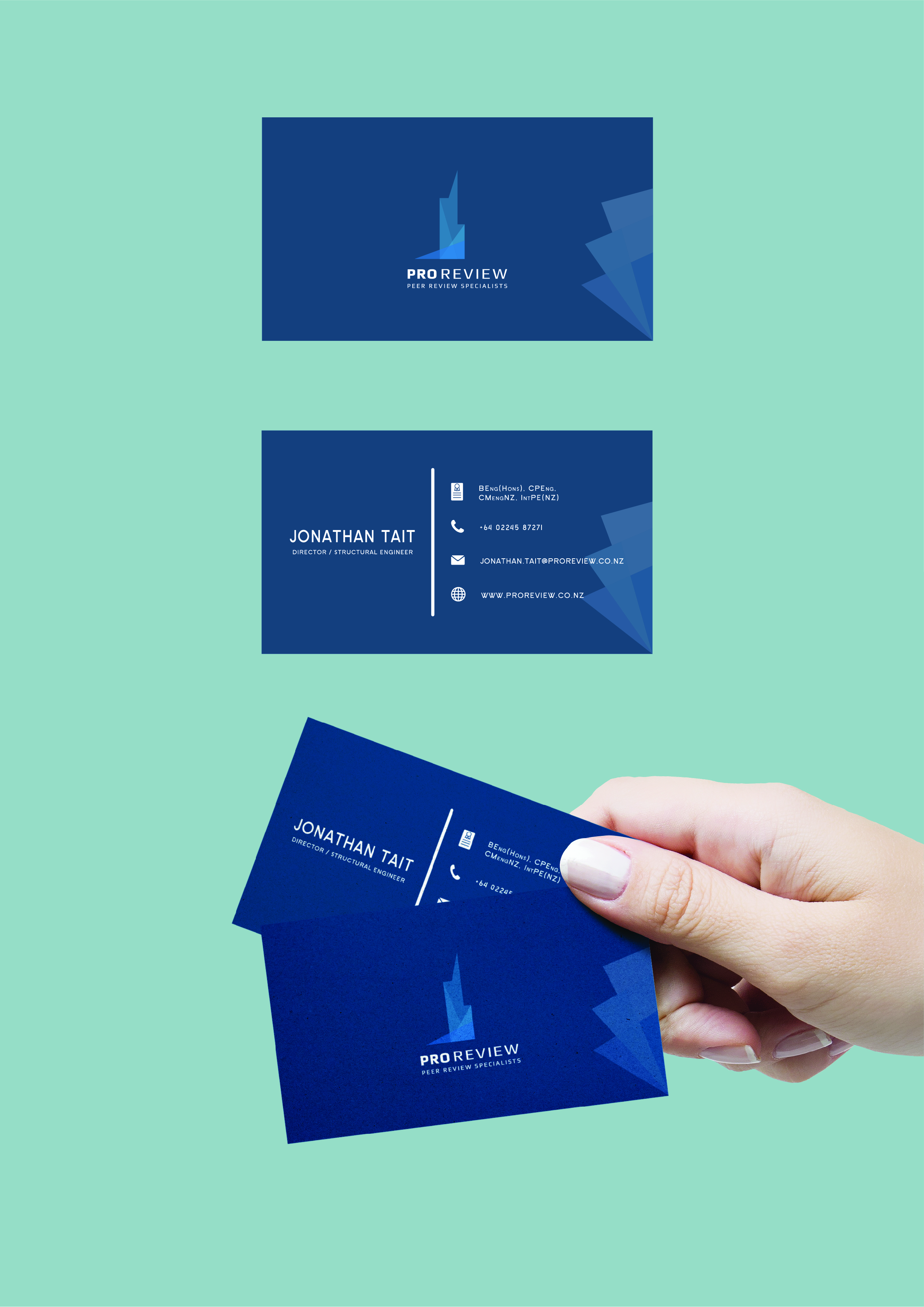 Business Card Design by Divakaran K for Pro Review | Design #22623240