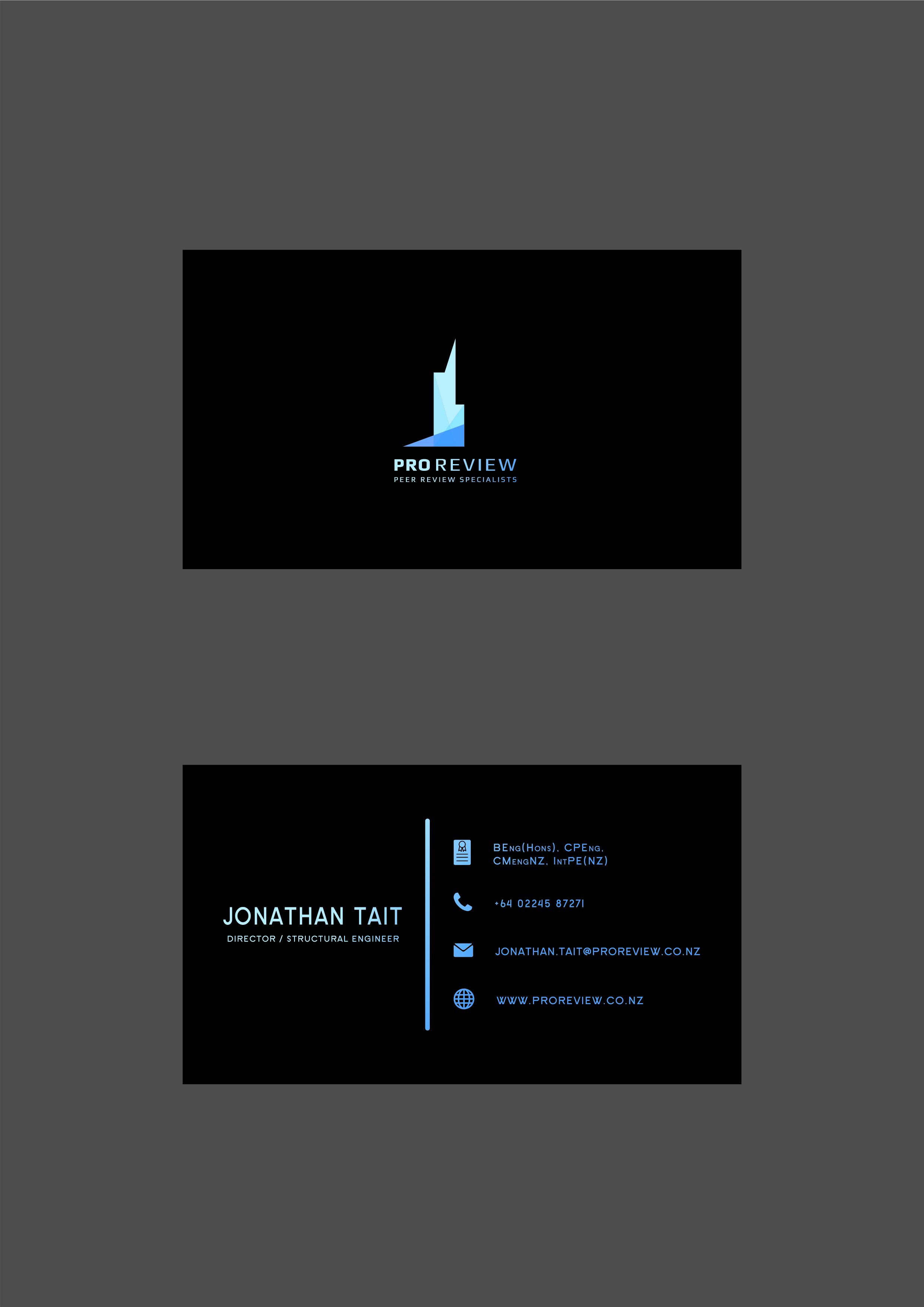 Business Card Design by Divakaran K for Pro Review | Design #22624052