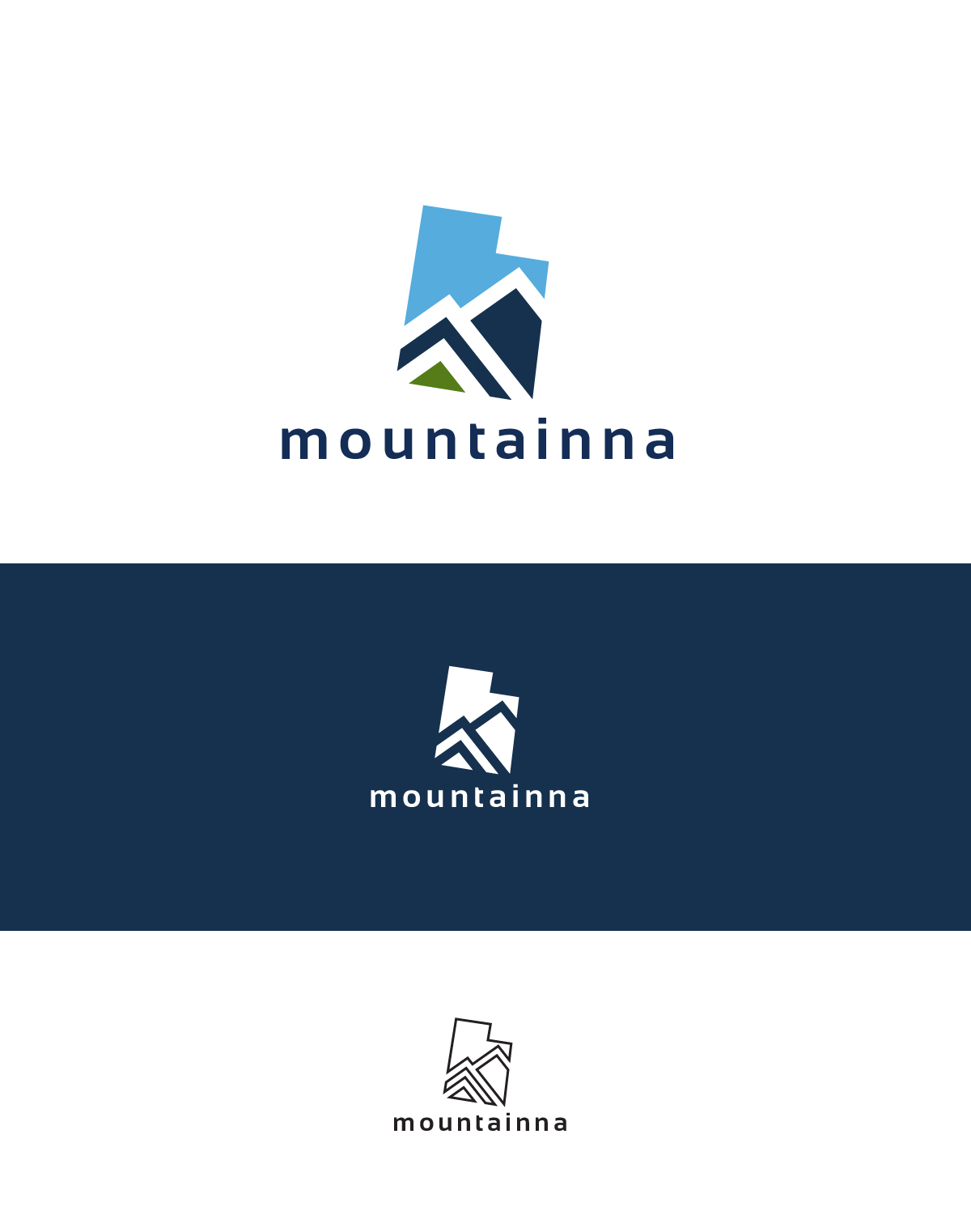 Diseño de Logo por MS Graphics2 para Mountain Group LLC | Diseño #22598047