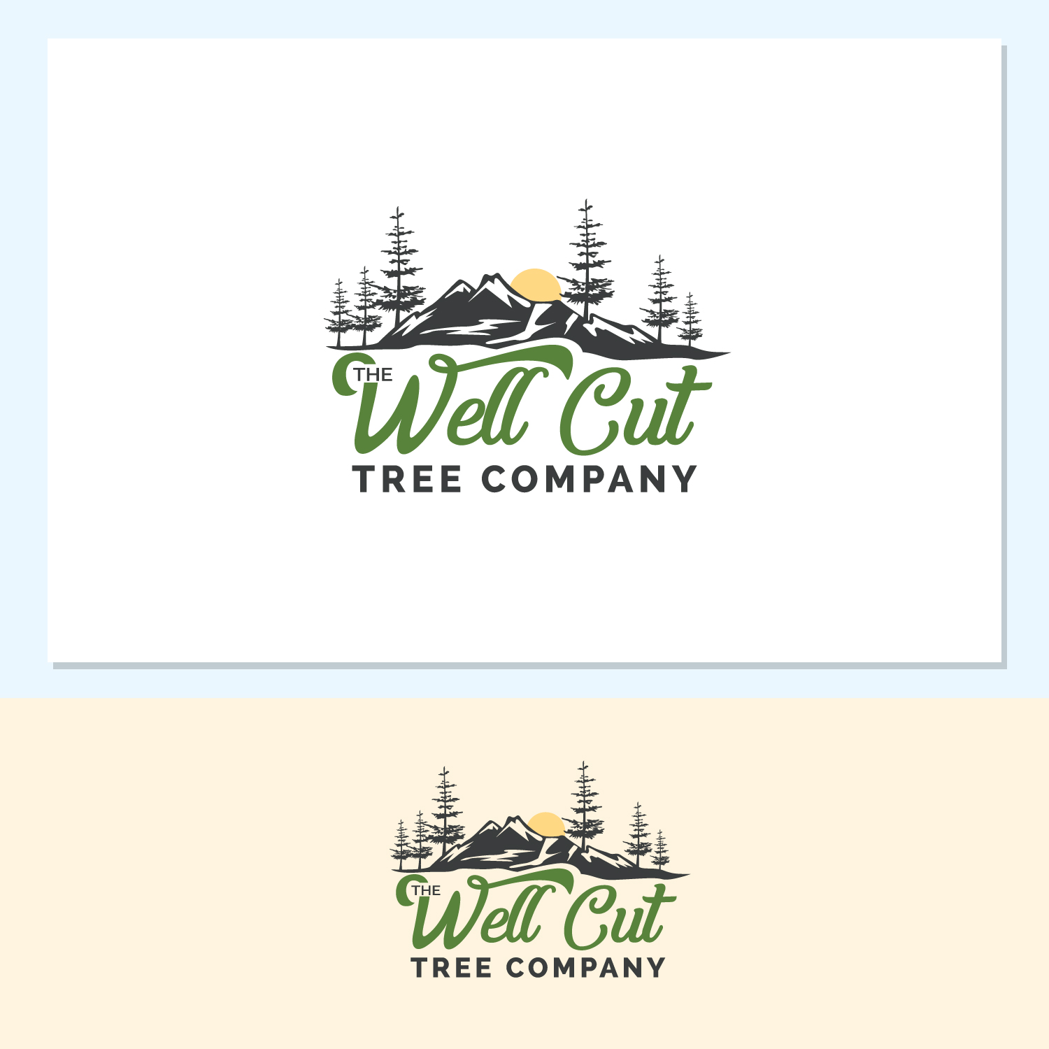 Diseño de Logo por sankar999 para The Well Cut Tree Company Pty Ltd | Diseño #22604959