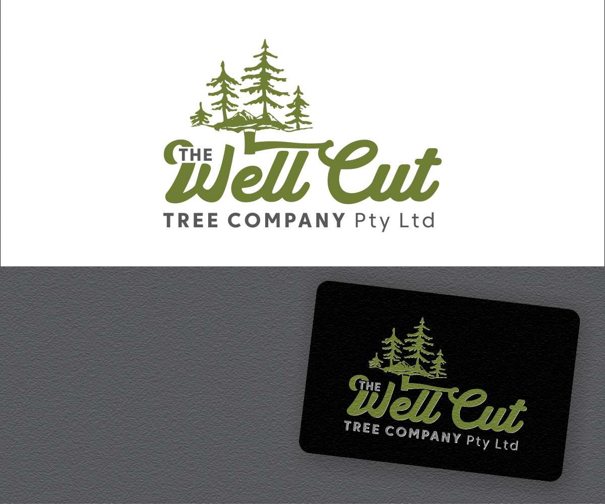 Logo Design by pachilakili for The Well Cut Tree Company Pty Ltd | Design #22609925