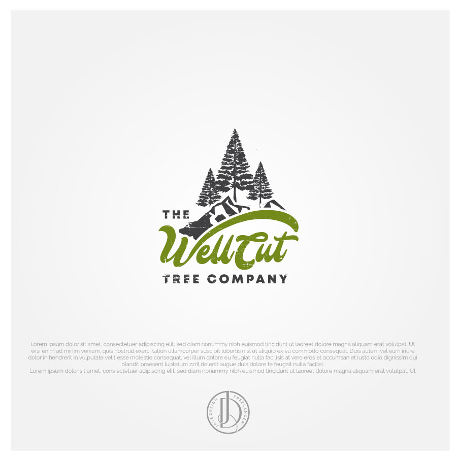 Logo Design by JoseDesign for The Well Cut Tree Company Pty Ltd | Design #22609759