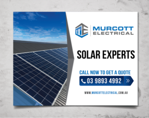 Diseño de Flyer por alex989 para Murcott Electrical Pty Ltd | Diseño: #22607045